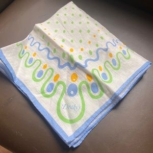 Drakes Scarf 17” x 17” 🔥